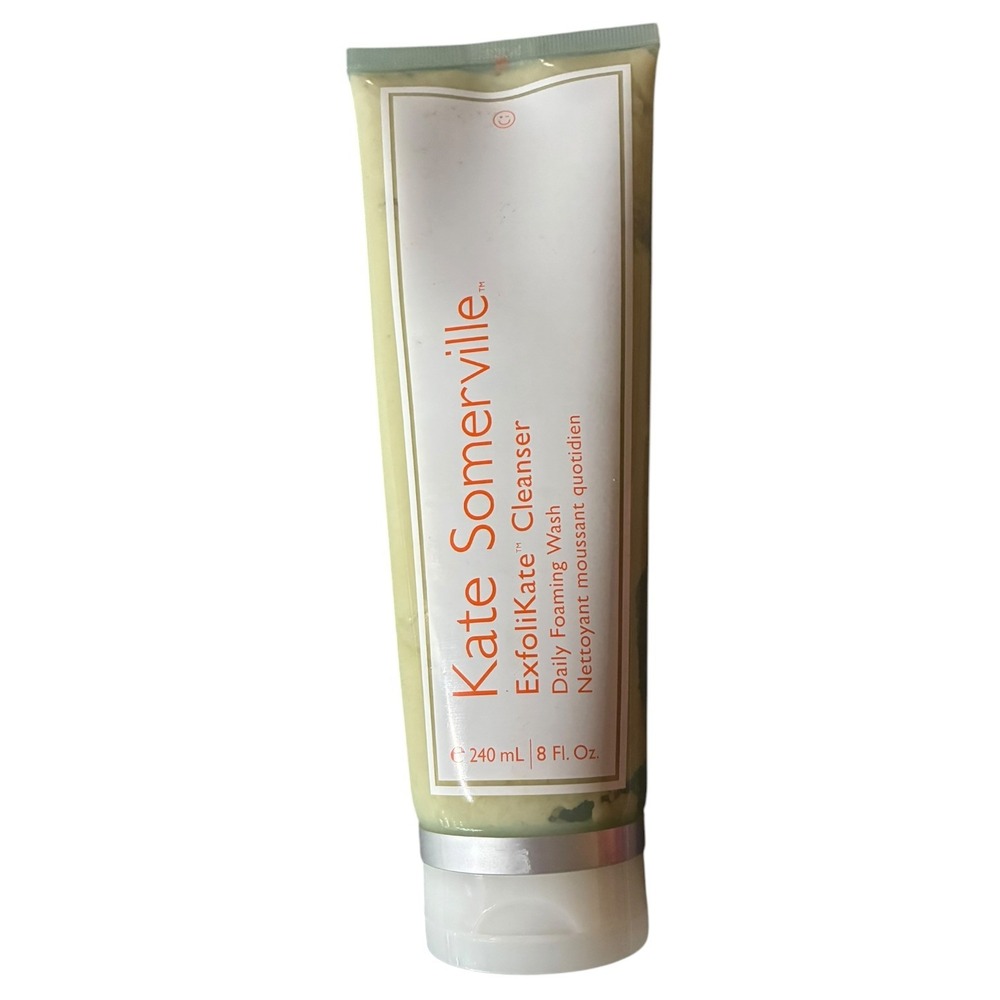 Kate Somerville ExfoliKate Cleanser Daily Foaming Wash 8oz Jumbo AHA Enzymes New